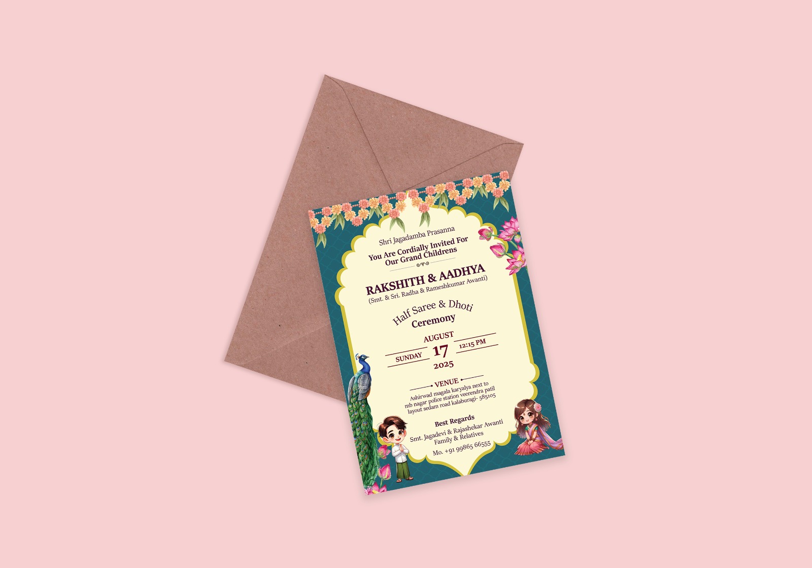 Invitation Card design 30 by Brandingo